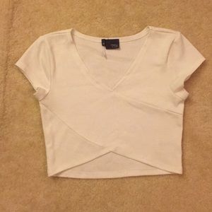 Ivory crop top